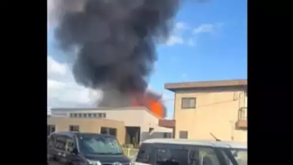 大分市中心部、王子中町の住宅街で火災　1人の遺体発見、住人の男性か