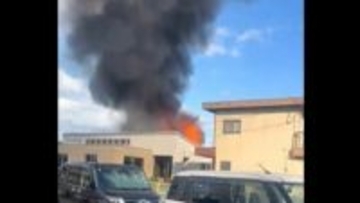 大分市中心部、王子中町の住宅街で火災　1人の遺体発見、住人の男性か