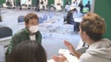 障害者合同面接会に28事業所、26年の雇用率引き上げ見据え期待高まる　大分・別府市