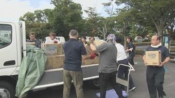 「とにかく水が足りない」地震被災の熊本へ…大分の福祉施設から水6トンを発送