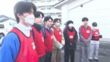 市営住宅に家電搬入、ボランティアが支援　19日から入居開始　大分市佐賀関大規模火災から1か月