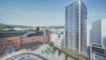 大分県内最高層タワーマンションのモデルルーム公開　2億円超の住戸も、来年9月完成へ