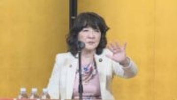 片山さつき財務大臣「責任ある積極財政」で経済成長訴え　衆議院選挙・大分1区で応援演説