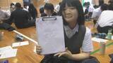 「犯人の似顔絵作成に中学生が挑戦　警察の職業体験会　大分・佐伯市」の画像1