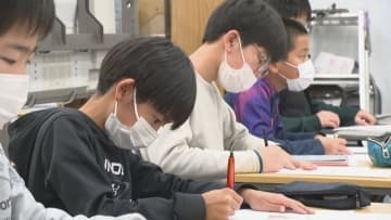 中学入試目前！最終調整に臨む受験生 大分市の学習塾で年末年始の特訓会