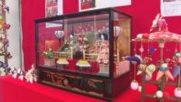 大分空港に5市1町のお雛様が集結　ひな巡り2026