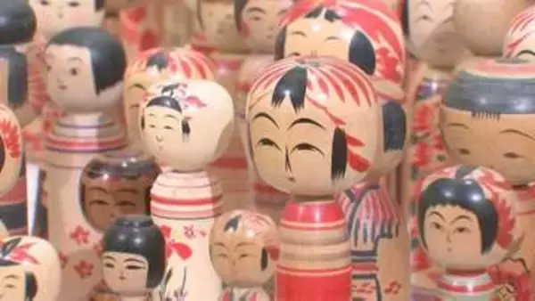 東北地方伝統のこけしが333体　玖珠町の久留島武彦記念館でコレクション展　大分