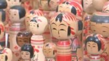 東北地方伝統のこけしが333体　玖珠町の久留島武彦記念館でコレクション展　大分