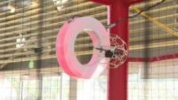 サッカーや射的をドローンで挑戦　操縦体験やデモフライトも　杵築市でドローンフェスティバル　大分