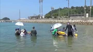 観光地もバリアフリー化へ！小豆島で「ユニバーサルビーチ」障がいのある人でも楽しめる海水浴【香川】