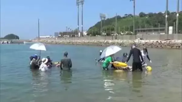 観光地もバリアフリー化へ！小豆島で「ユニバーサルビーチ」障がいのある人でも楽しめる海水浴【香川】