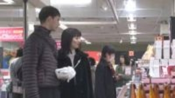 高騰するカカオを使わないチョコにも熱視線…岡山駅前のデパートにバレンタインデーの特設売場【岡山】