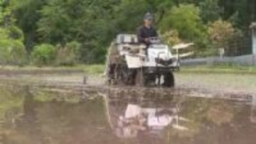 肥料だけでなく「中東情勢に伴う燃料高騰」への不安も抱えながら…西粟倉村で早場米の田植え始まる【岡山】