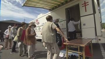 玉野市でがん集団検診　競輪・オートレースの売り上げの一部を活用した検診車で約２４０人が受診【岡山】
