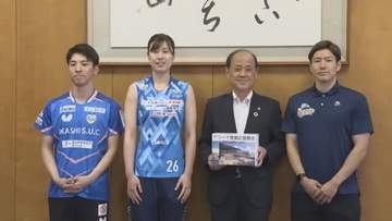 ファンらの思いも新アリーナに…プロスポーツ３チームが岡山市にアリーナ整備事業の寄付金贈呈【岡山】