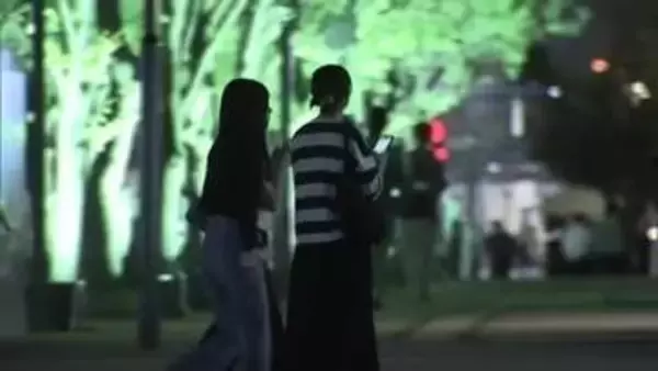 夜間も魅力ある高松市中心部へ「サンポートライトアップ」点灯式　歩きながら路面の影絵も楽しめる【香川】