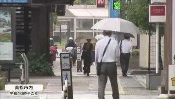 【警戒を】台風２４号と秋雨前線の影響で朝から大雨　四国と九州では線状降水帯発生の恐れも【香川・岡山】