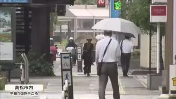 【警戒を】台風２４号と秋雨前線の影響で朝から大雨　四国と九州では線状降水帯発生の恐れも【香川・岡山】