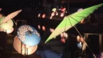 白壁のまちに和の光　倉敷春宵あかり開幕（岡山・倉敷市）