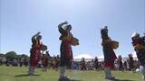 「岡山後楽園で“茶つみ祭”　伝統的な衣装の「茶つみ娘」が踊り披露【岡山】」の画像1