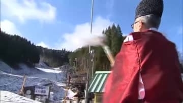 今季は積雪にも恵まれ順調な滑り出しか…新見市のスキー場で安全祈願祭　２０日オープンへ【岡山】