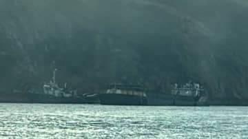 【速報】男性船長居眠りか…香川・直島町の荒神島の海岸にタグボート乗り上げ　ケガ人なし【香川・岡山】