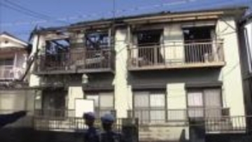 岡山市南区で２部屋を全焼するアパート火災　焼け跡から性別不明の１人の遺体発見【岡山】