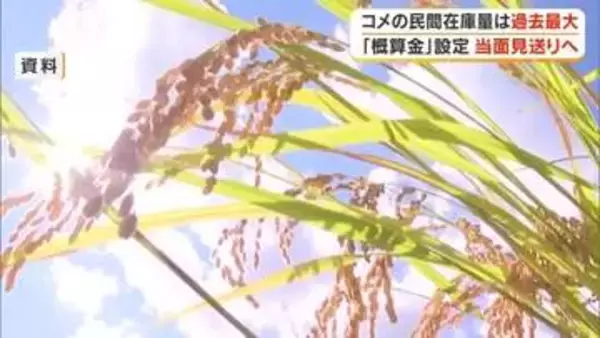 「コメ余り」で…ＪＡ晴れの国岡山、２０２６年産米の概算金設定困難として異例の「見送り」【岡山】
