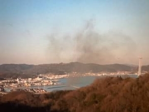 【速報】倉敷市児島阿津で建物火災　児島競艇場の近く　倉敷市消防局【岡山】