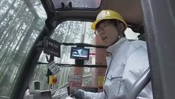効率化進む林業の担い手育成へ　美咲町の森林で高校生が林業で使われる機械操作の体験実習【岡山】