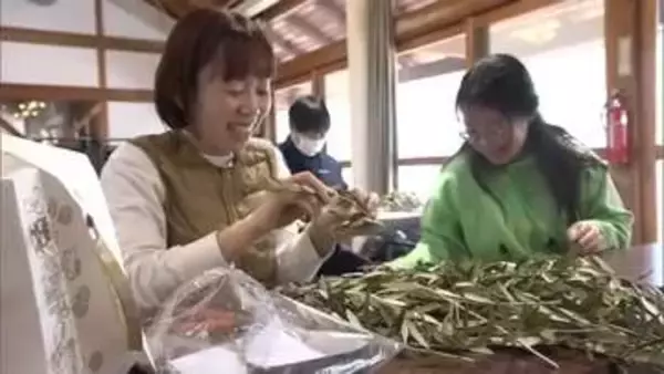 ３月１５日の「オリーブの日」を前に　日本のオリーブ発祥の地　小豆島でリース作り【香川】