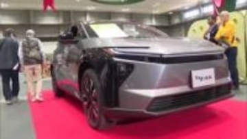 １９５０年代に登場した車から最新のＥＶまで展示　車社会の歴史と未来がわかるイベント【岡山】