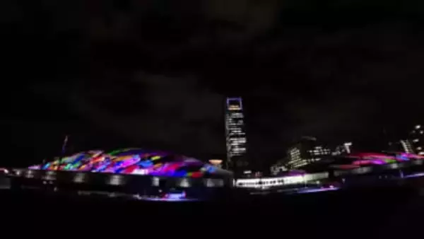 あなぶきアリーナ香川で２５年秋開催「プロジェクションマッピング」経済波及効果は４億円前後に【香川】