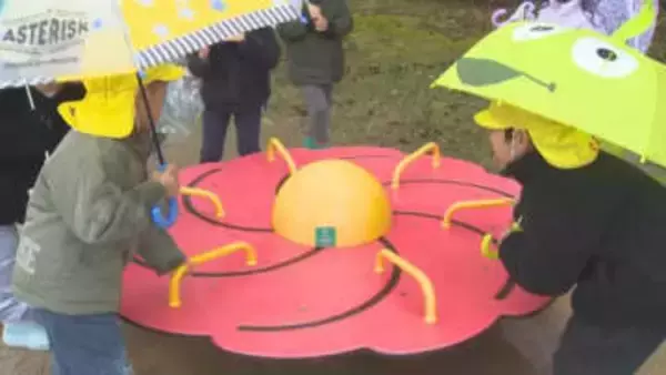 グリーンヒルズ津山に誰もが一緒に楽しめる「インクルーシブ遊具」が完成　魅力度アップを狙う【岡山】