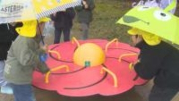グリーンヒルズ津山に誰もが一緒に楽しめる「インクルーシブ遊具」が完成　魅力度アップを狙う【岡山】