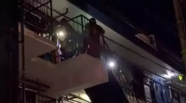 岡山市のJR岡山駅近く　アパートの一室焼く火事　男性１人搬送【岡山】