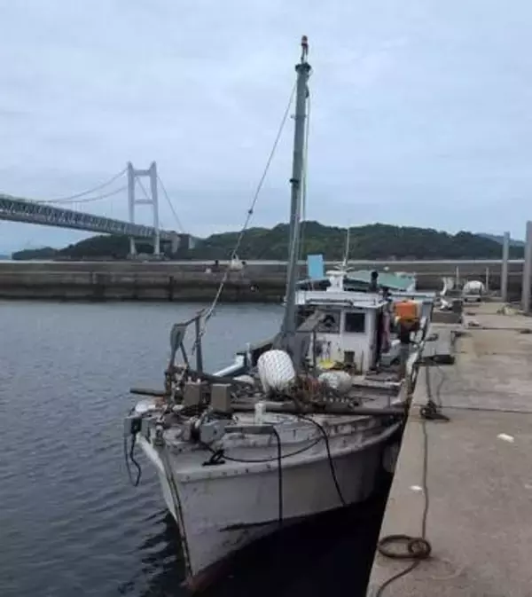 倉敷市沖の瀬戸内海　「こませ網漁」で　男性が錨（いかり）を海中から上げる際、指の一部を切断【岡山】