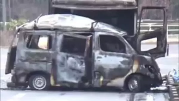 路面凍結でスリップか　さぬき市の県道でワゴン車が反対車線の大型トラックと衝突　１人が死亡【香川】