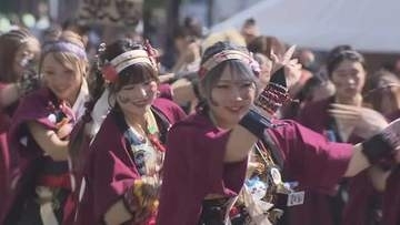 「晴れ晴れ大空！」と約３４００人が舞う　岡山の夏の風物詩「うらじゃ」に約３８万人　熱狂に包まれ終幕
