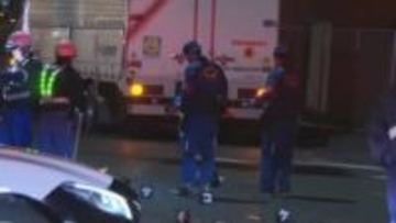 倉敷市の国道で横断歩道歩行中の男性が大型トラックにはねられ死亡　６０代の男性か…身元確認中【岡山】