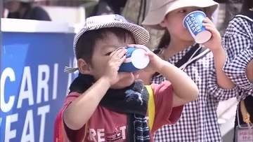 早めの水分補給を！岡山市の動物園で消防局が「熱中症予防」啓発活動【岡山】