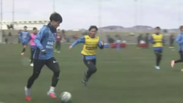 「まずは今季初の勝ち点３」連勝狙うファジアーノが練習公開　ＧＫ・モーザーも日本語覚え連携図る【岡山】