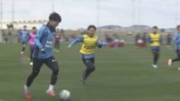 「まずは今季初の勝ち点３」連勝狙うファジアーノが練習公開　ＧＫ・モーザーも日本語覚え連携図る【岡山】