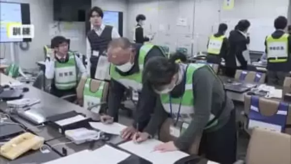 東日本大震災から１５年　南海トラフ地震に備え…県庁で大津波警報発表を想定した職員研修と訓練【香川】