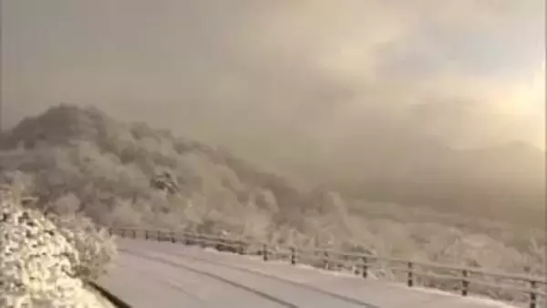 岡山県北の山沿いではうっすらと“雪”　師走並みの寒さ…各地で今季最低気温を記録【岡山・香川】