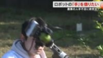 ５年～１０年で完全自動収穫目指す…岡山大などが研究進めるレモン収穫ロボお披露目【岡山】