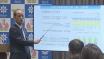 総額は１０年連続過去最高更新　岡山市新年度予算案　大森市長”わくわく感生むことが必要”【岡山】