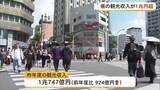 「沖縄県の観光収入が１兆円突破」の画像1