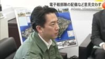 小泉防衛相「地元のご理解ご協力が不可欠」与那国駐屯地に配備予定の対空電子戦部隊に言及