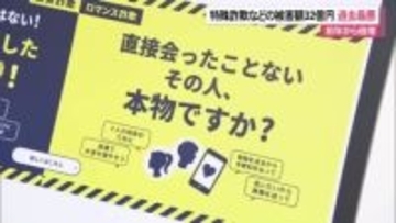 県内の特殊詐欺などの被害　過去最悪の32億円超